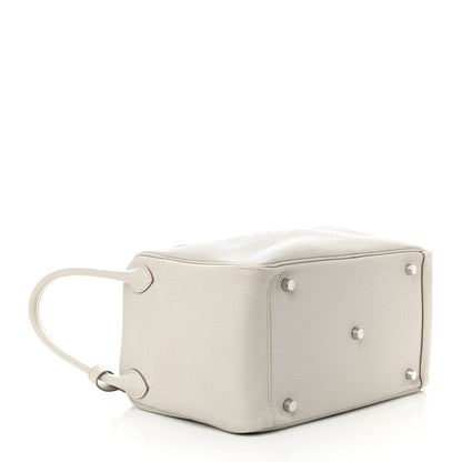 Hermes Taurillon Clemence Lindy 30 Gris Perle 4 of 18