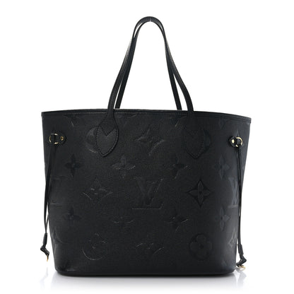Louis Vuitton Empreinte Monogram Giant Neverfull MM Black 1 of 9