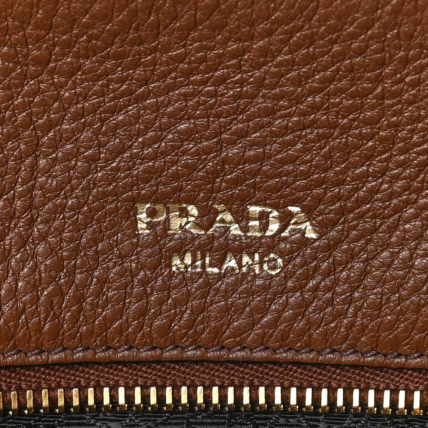 Vitello Daino Shopping Tote Brown
