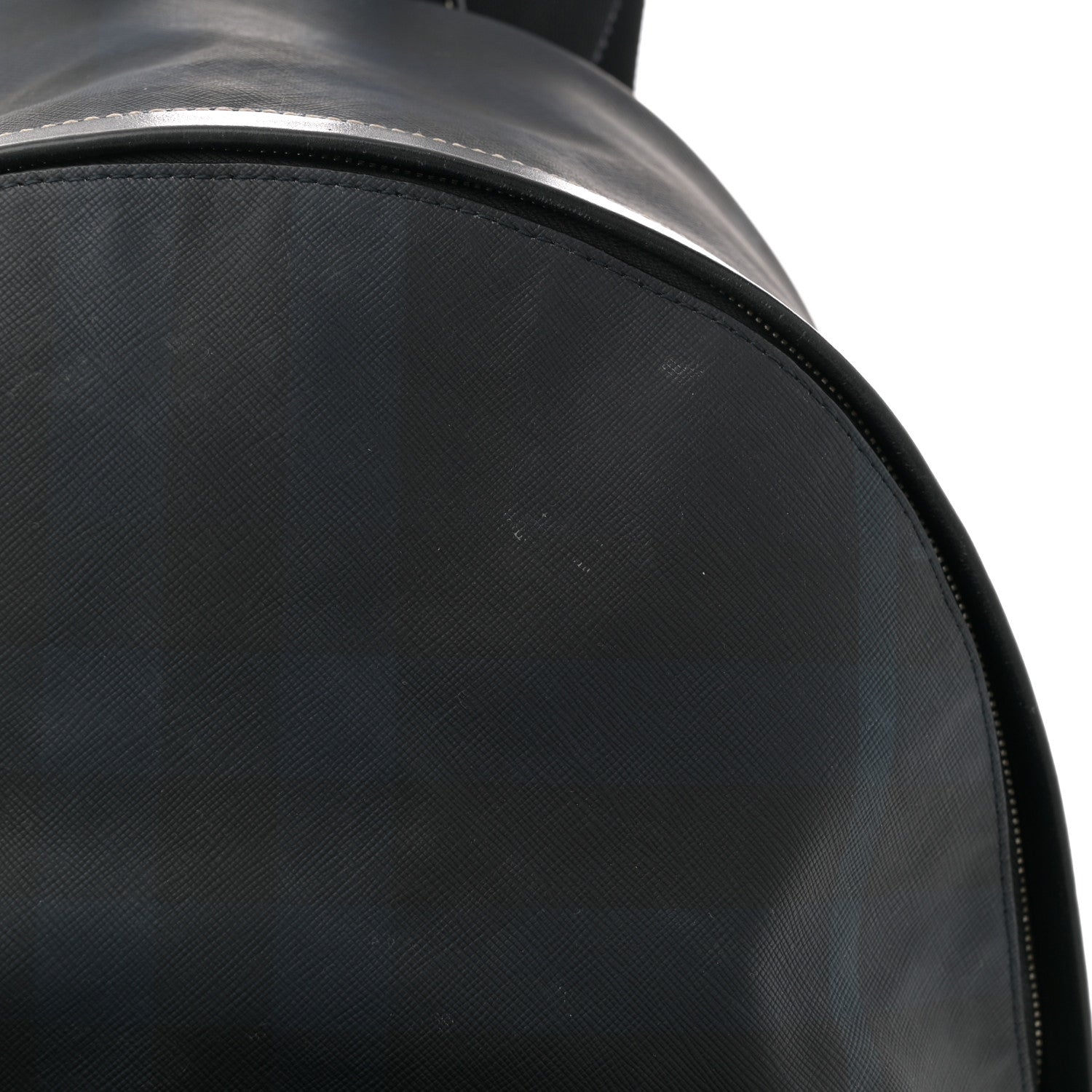 Burberry E-Canvas Check Jett Backpack Navy Blue 11 of 12