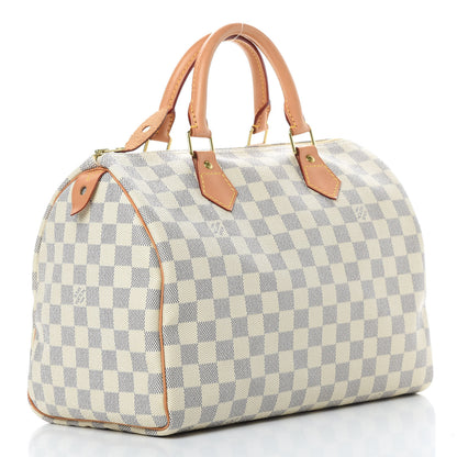 Louis Vuitton Damier Azur Speedy 30 3 of 12