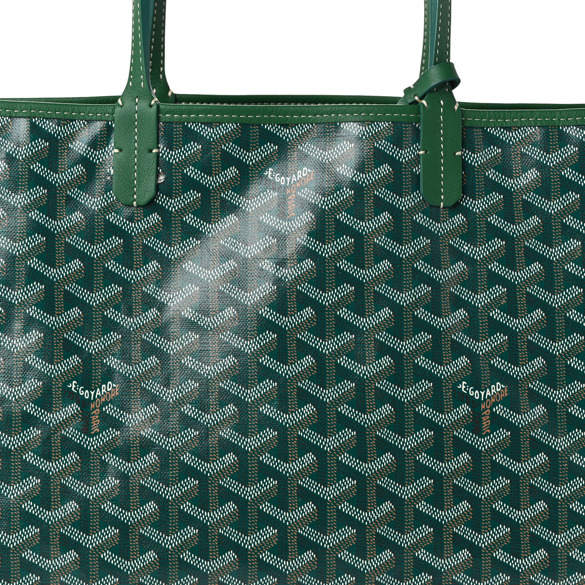 Goyard Goyardine Reversible Anjou PM Green 14 of 18