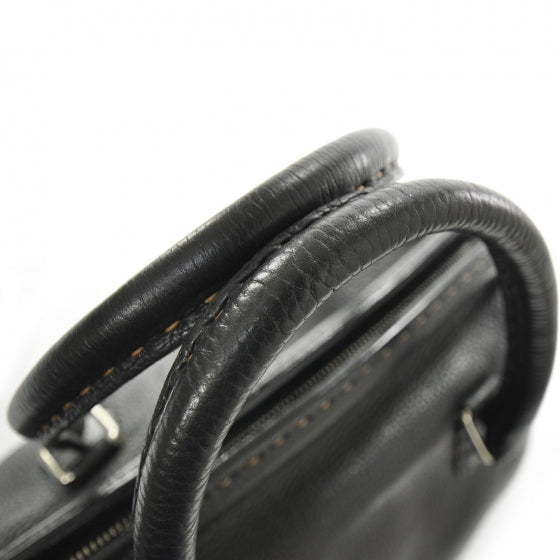 Fendi Calfskin Romano Selleria Adele 1328 Black 5 of 8