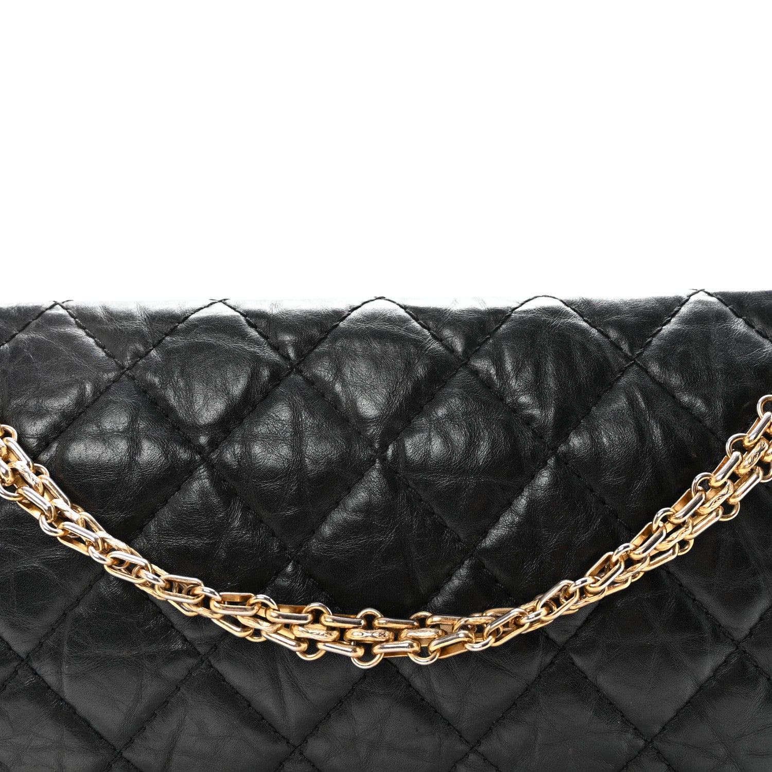 Chanel Aged Calfskin Quilted 2.55 Reissue 226 Flap Black 8 of 10