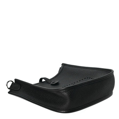 Hermes Taurillon Clemence Evelyne TPM Black 4 of 7