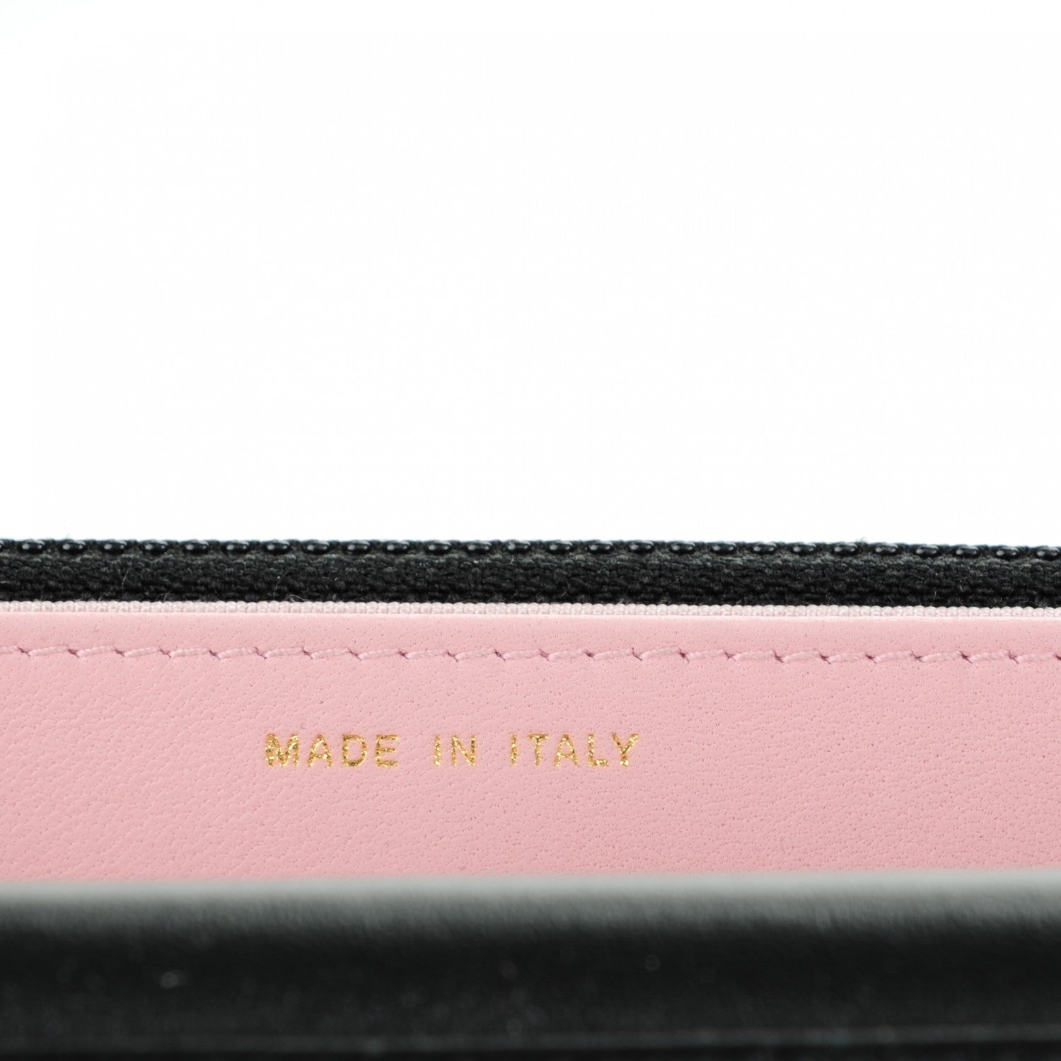 Chanel Lambskin Micro Quilted Wallet On Chain WOC Black 6 of 8