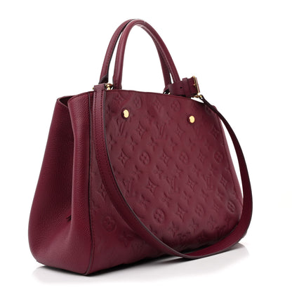 Louis Vuitton Empreinte Montaigne MM Grape 3 of 11