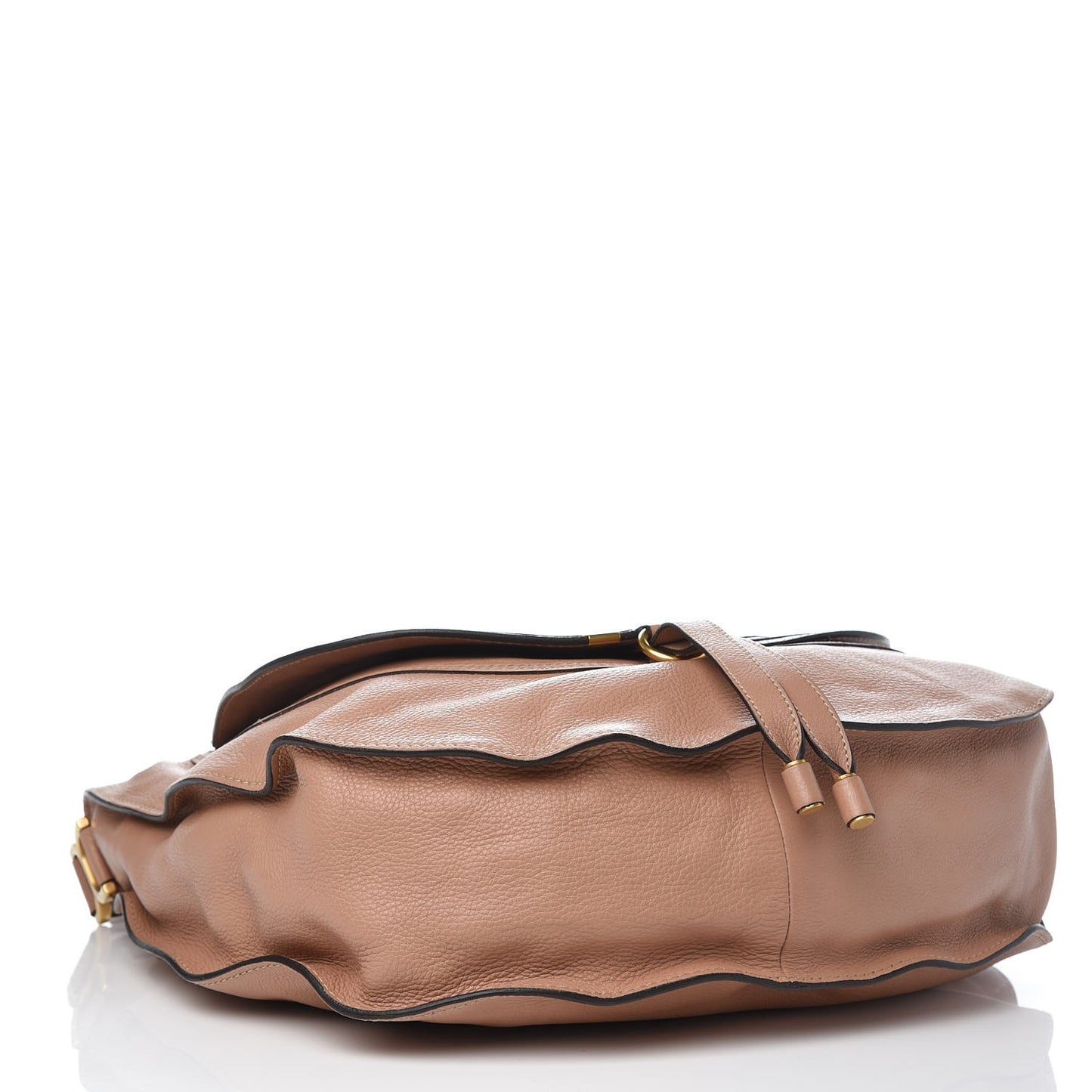 Calfskin Large Marcie Hobo Anemone Pink