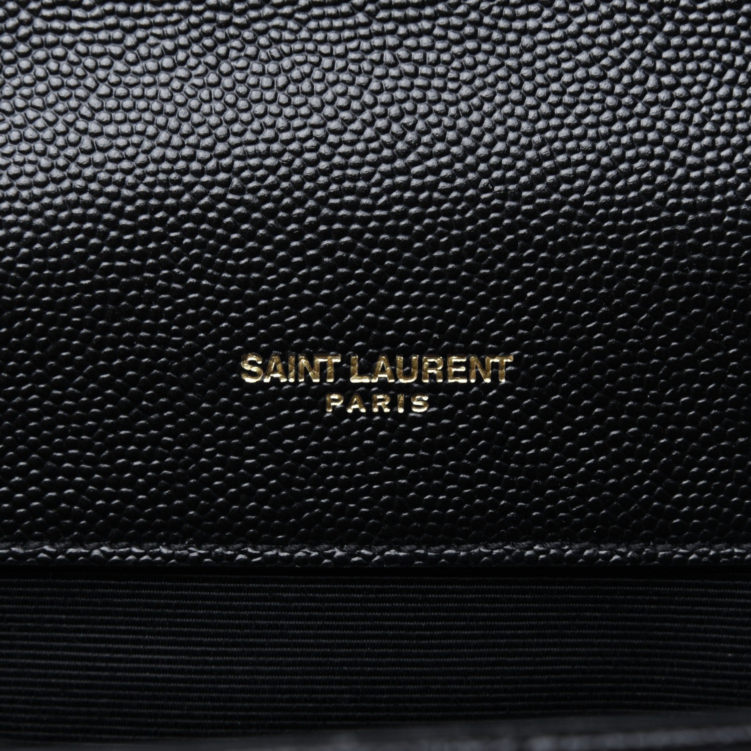 Saint Laurent Grain De Poudre Matelasse Chevron Medium Monogram Satchel Black 10 of 15