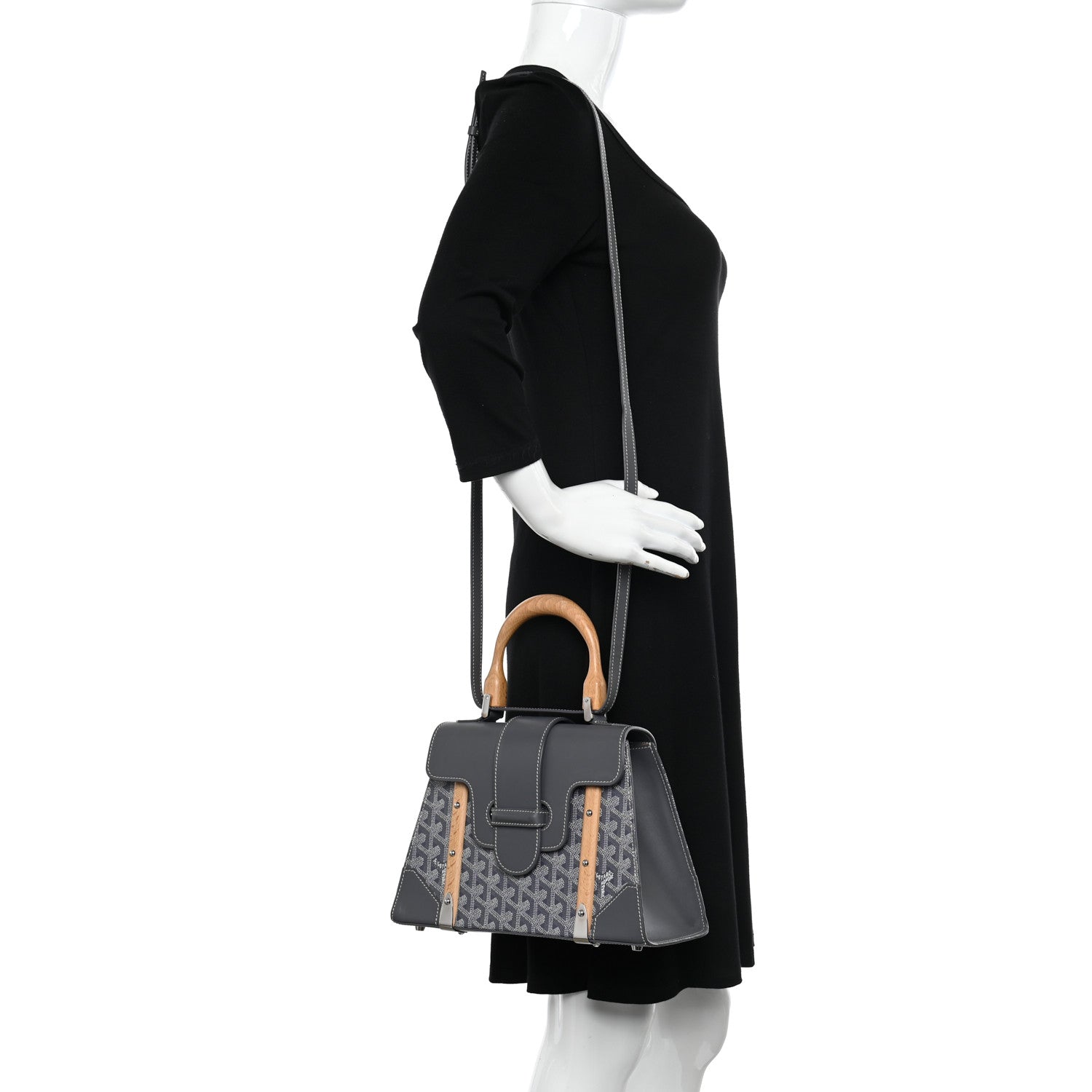 Goyard Goyardine Saigon PM Grey 2 of 12