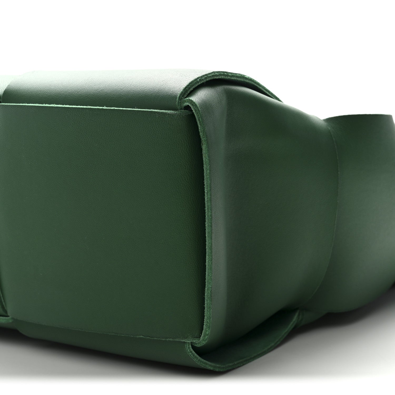 Bottega Veneta Nappa Maxi Intrecciato Large Arco Tote Green