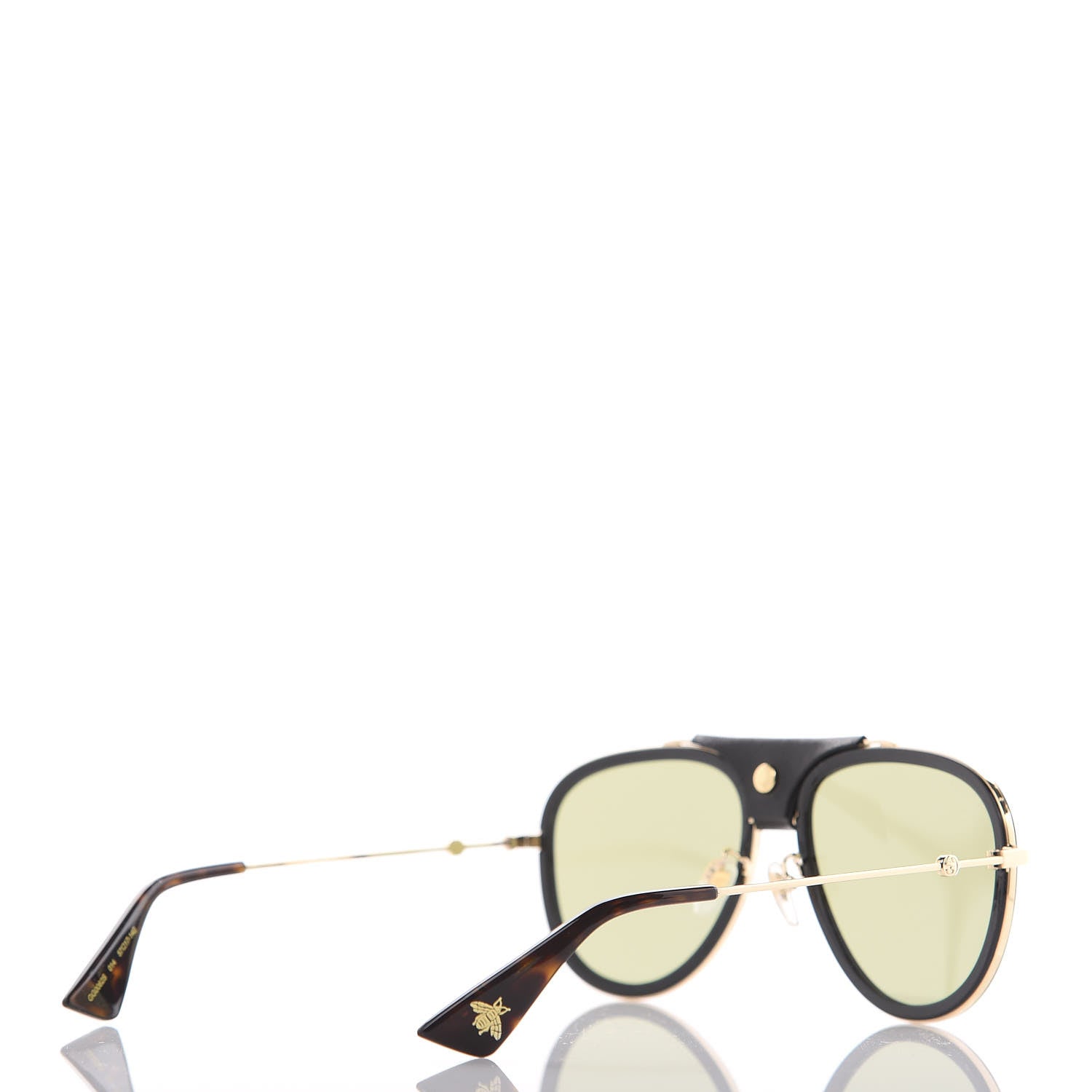 Gucci Aviator Sunglasses GG0062S Black 4 of 6
