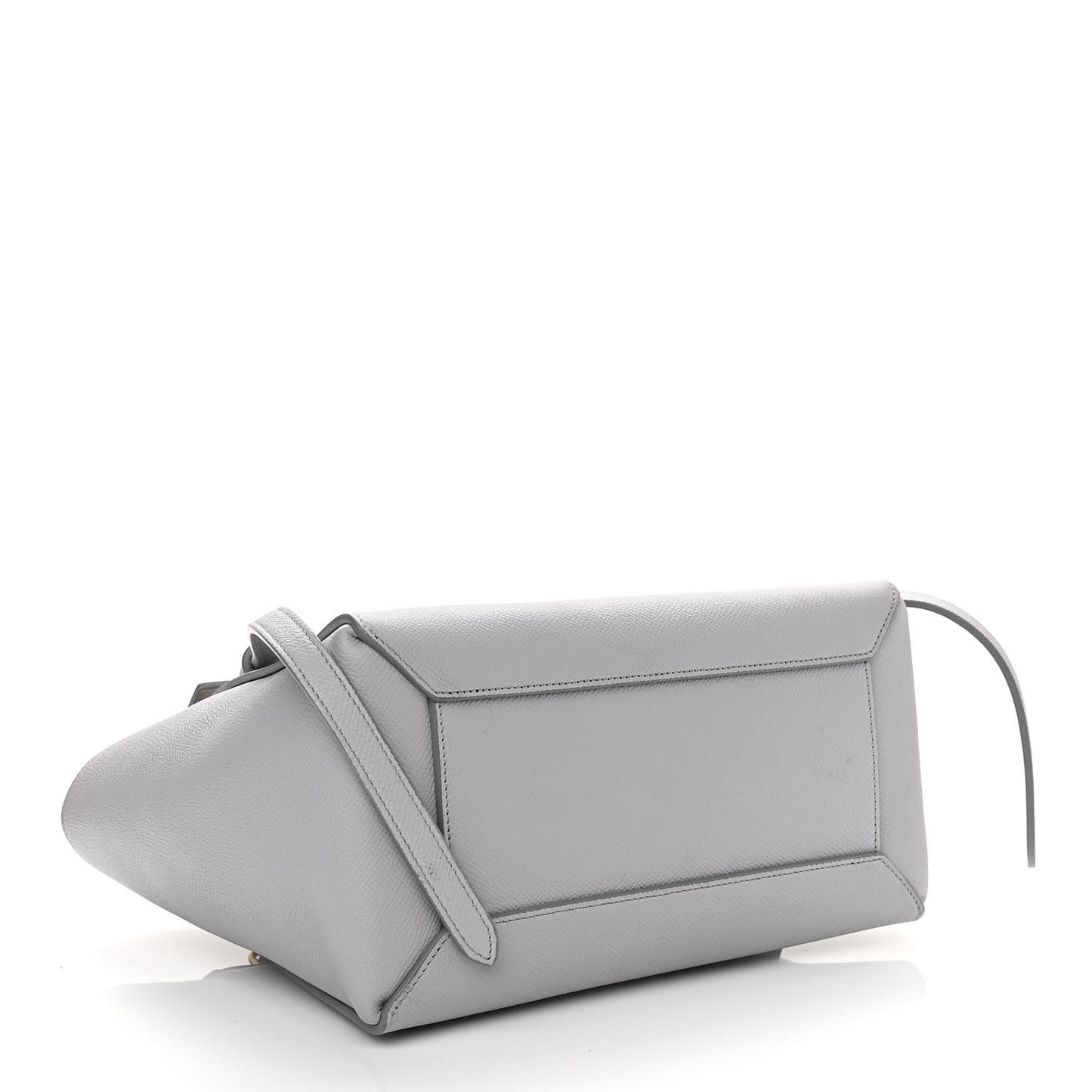 Grained Calfskin Micro Belt Bag Cloud