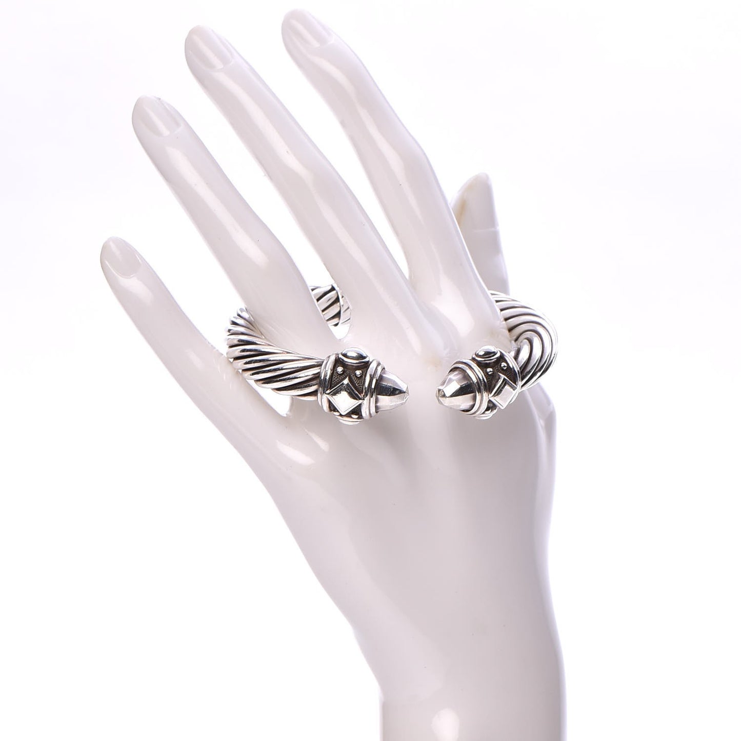 Sterling Silver 10mm Renaissance Cable Bracelet