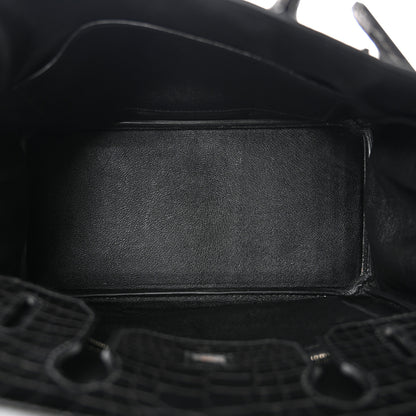 Hermes Matte Alligator Birkin 30 So Black 5 of 11