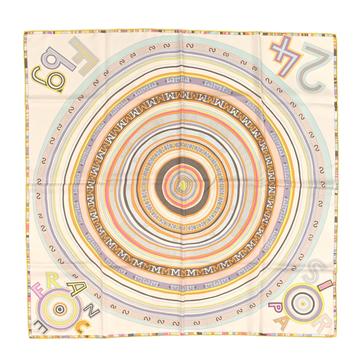 Hermes Silk Tohu Bohu Scarf 90 1 of 3
