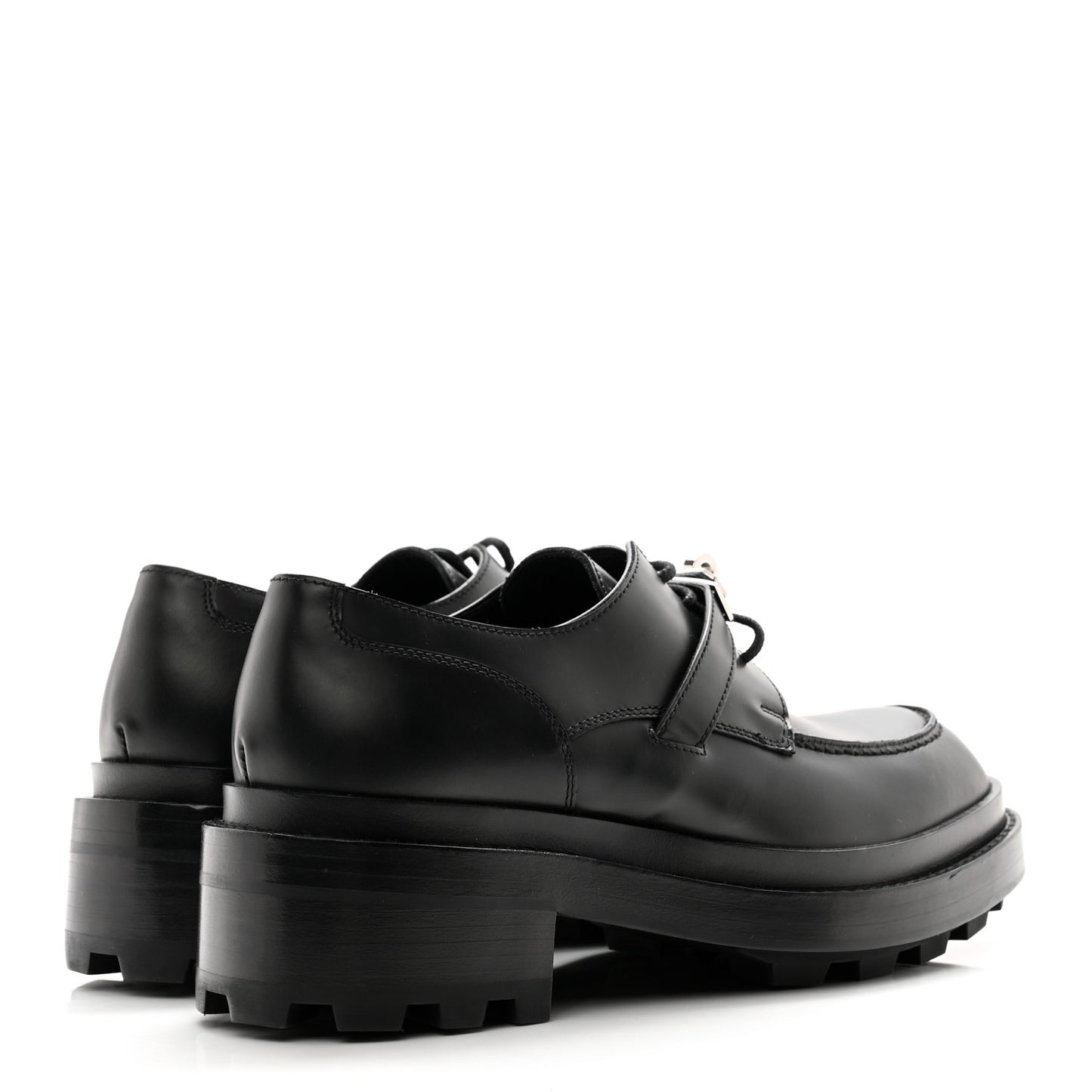 Glossed Calfskin First Oxford 36 Black