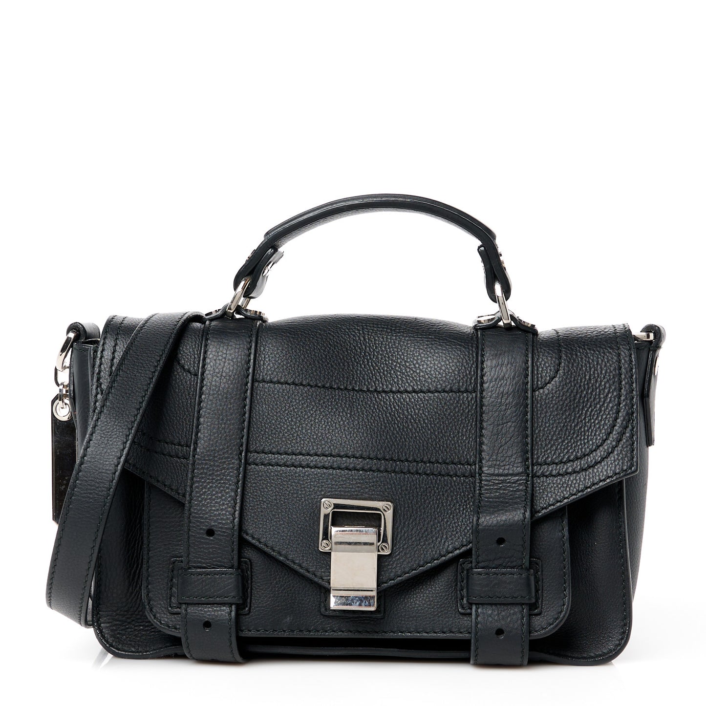 Lambskin Tiny PS1 Satchel Black
