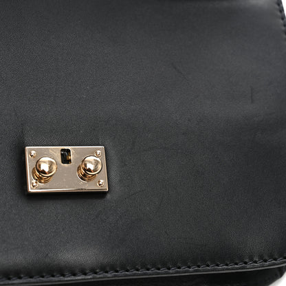 Valentino Garavani Vitello Medium Glam Lock Rockstud Flap Black 11 of 11