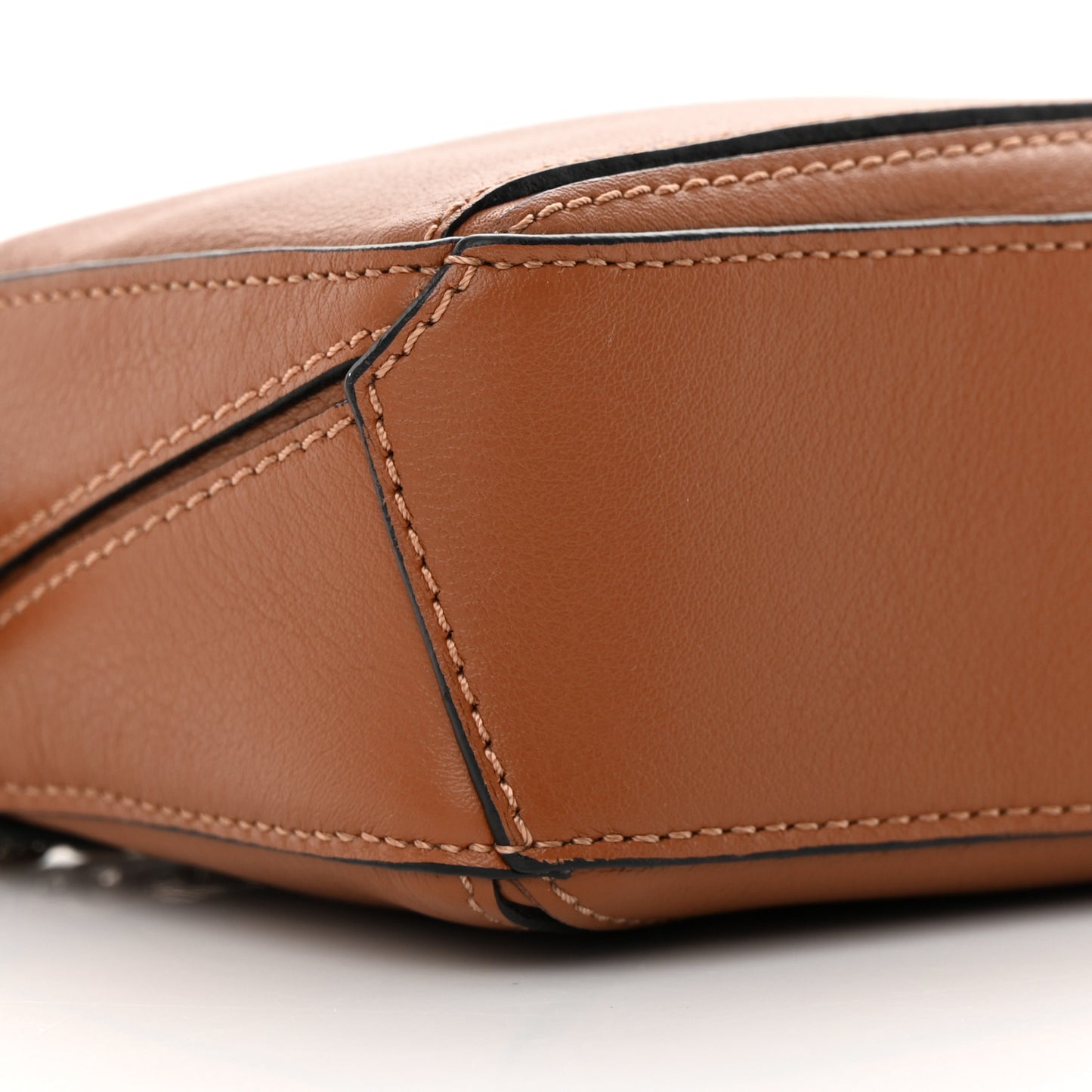Calfskin Nano Puzzle Bag Tan