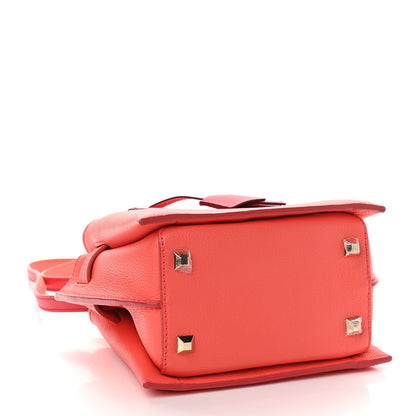 MCM Grained Calfskin Mini Neo Milla Tote Coral 4 of 8