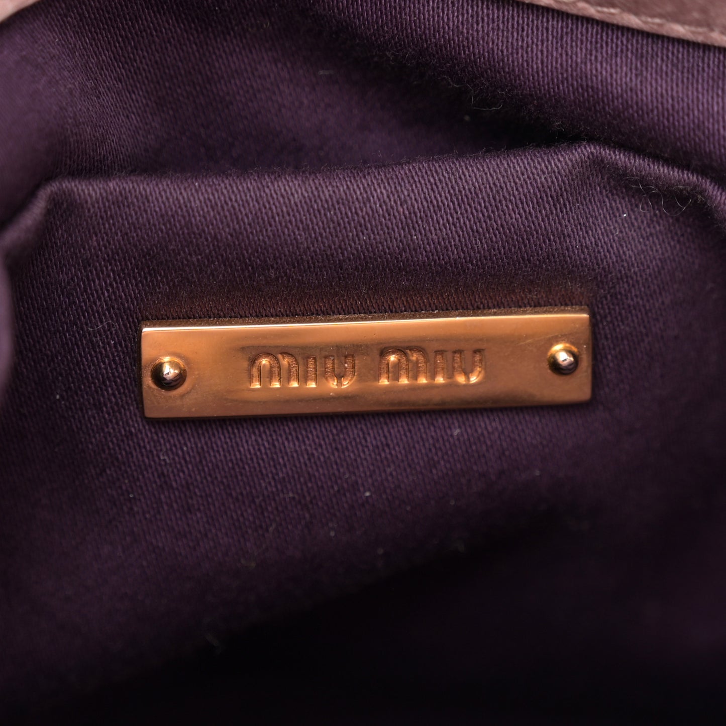 Vitello Lux Mini Bow Bag Cipria