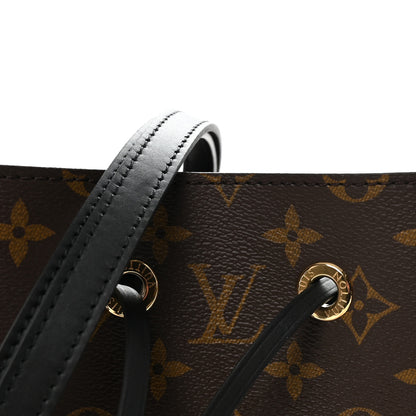 Louis Vuitton Monogram Neonoe MM Black 7 of 9