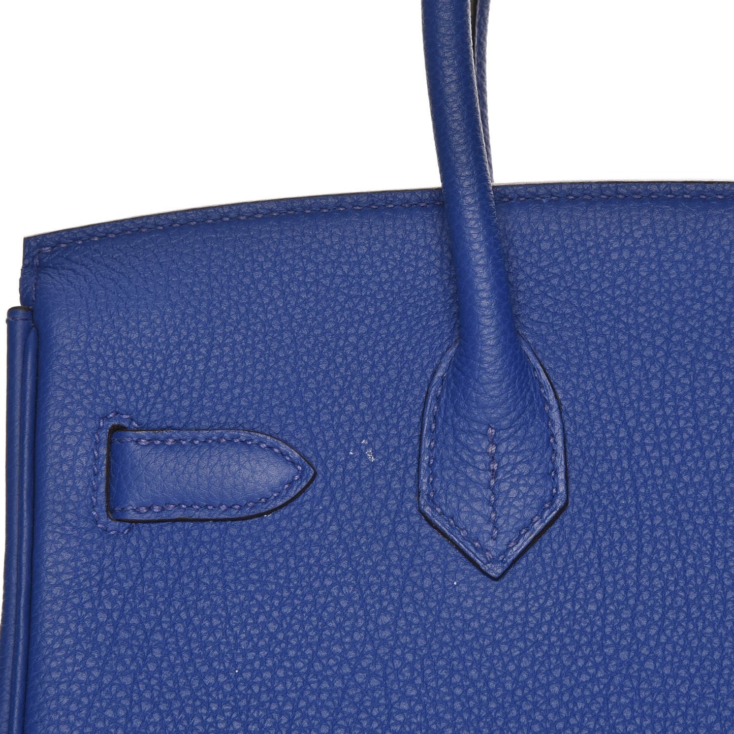 Togo Birkin 30 Bleu Electrique