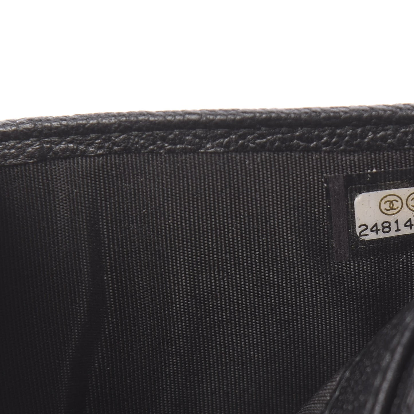 Caviar CC Bi-Fold Wallet Black