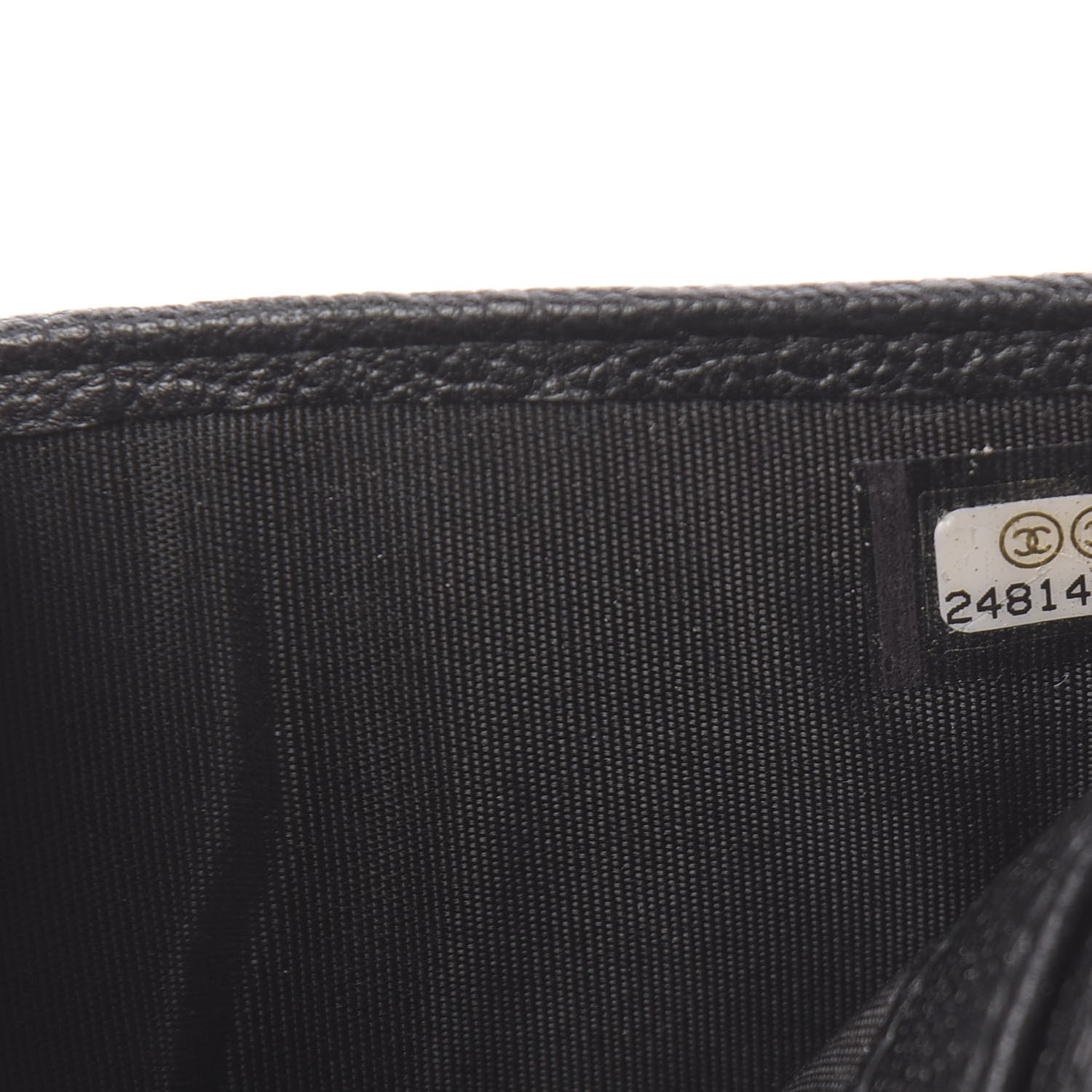 Chanel Caviar CC Bi-Fold Wallet Black 8 of 9