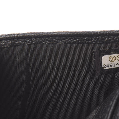 Chanel Caviar CC Bi-Fold Wallet Black 8 of 9