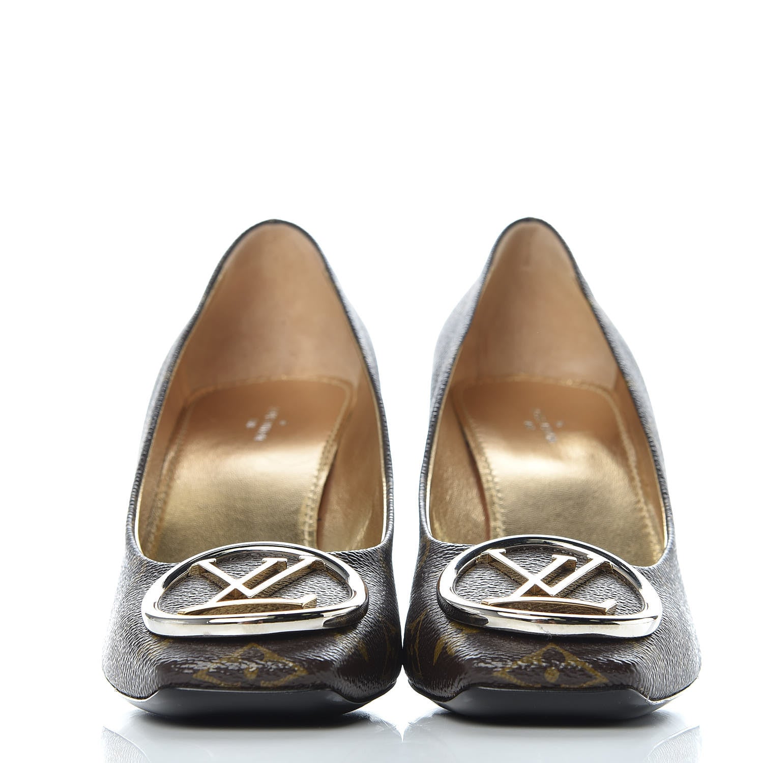 Louis Vuitton Monogram Madeleine Pumps 40 2 of 8