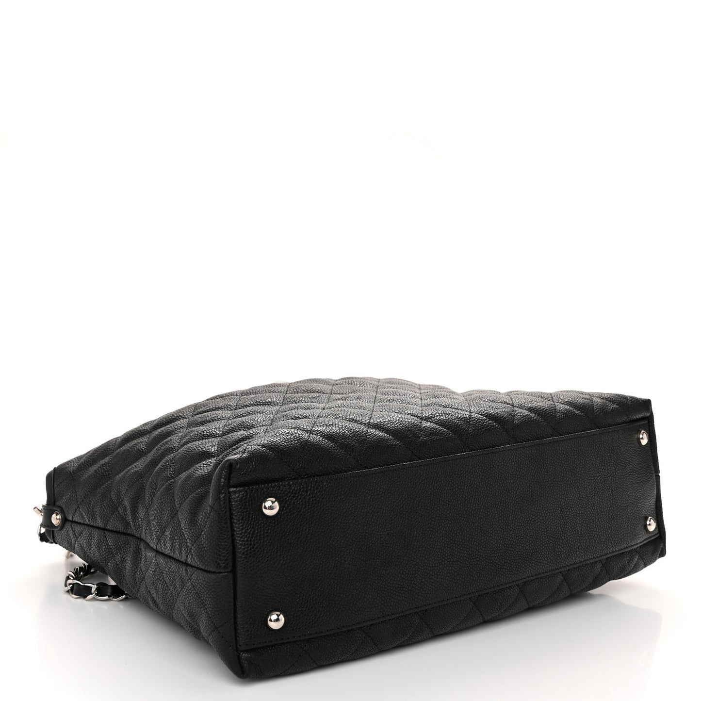 Caviar Quilted French Riviera Hobo Black