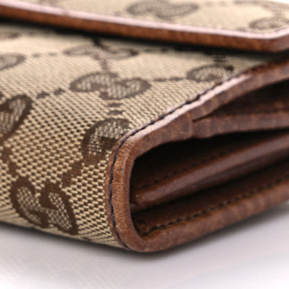 Gucci Monogram GG Continental Wallet Natural 11 of 14