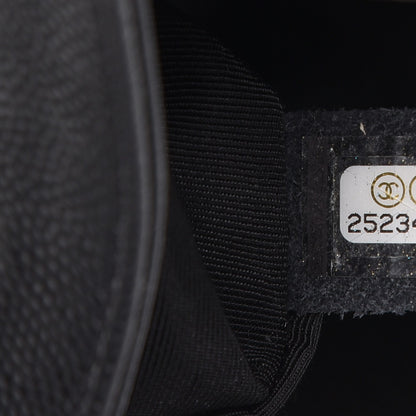 Chanel Caviar Quilted Medium Boy Flap Black 7 of 8