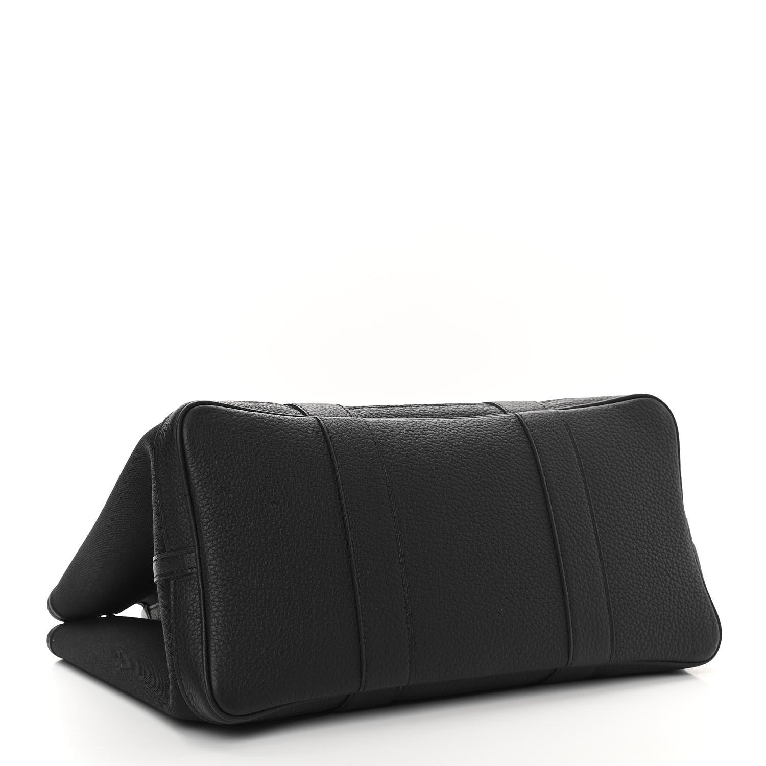 Hermes Toile Negonda Garden Party Tote 36 MM Bleu Marine Black 4 of 11