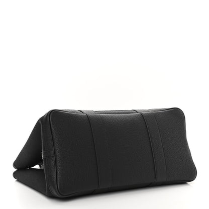 Hermes Toile Negonda Garden Party Tote 36 MM Bleu Marine Black 4 of 11