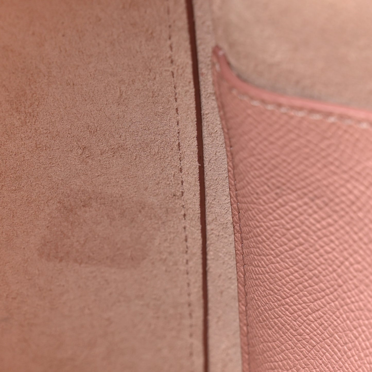 Baby Grained Calfskin Micro Belt Bag Vintage Pink