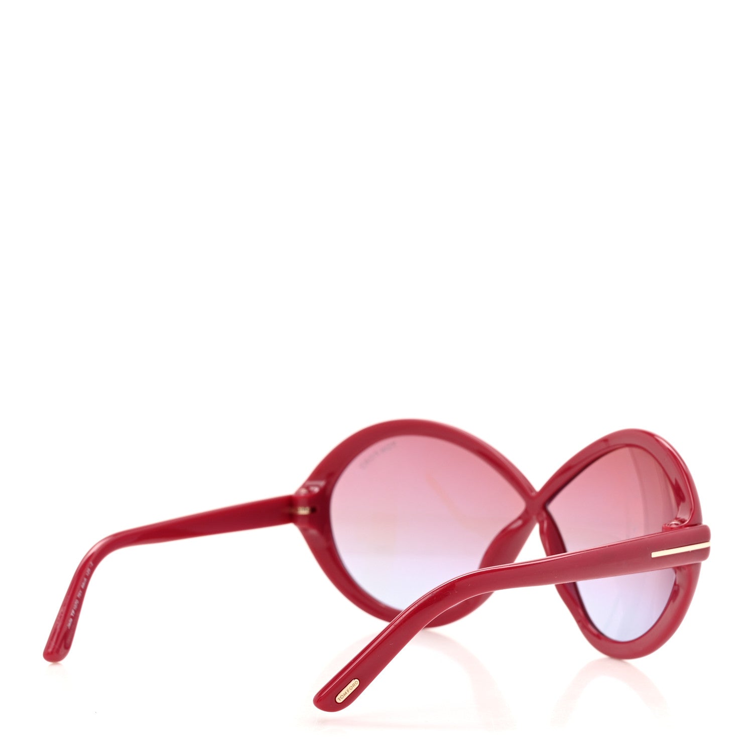 Tom Ford Acetate Jada Sunglasses TF1070 Fuchsia 4 of 8