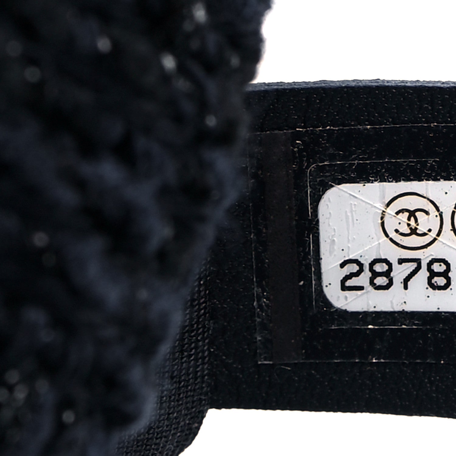 Chanel Tweed Quilted Medium Chanel 19 Flap Navy Blue Black 7 of 10