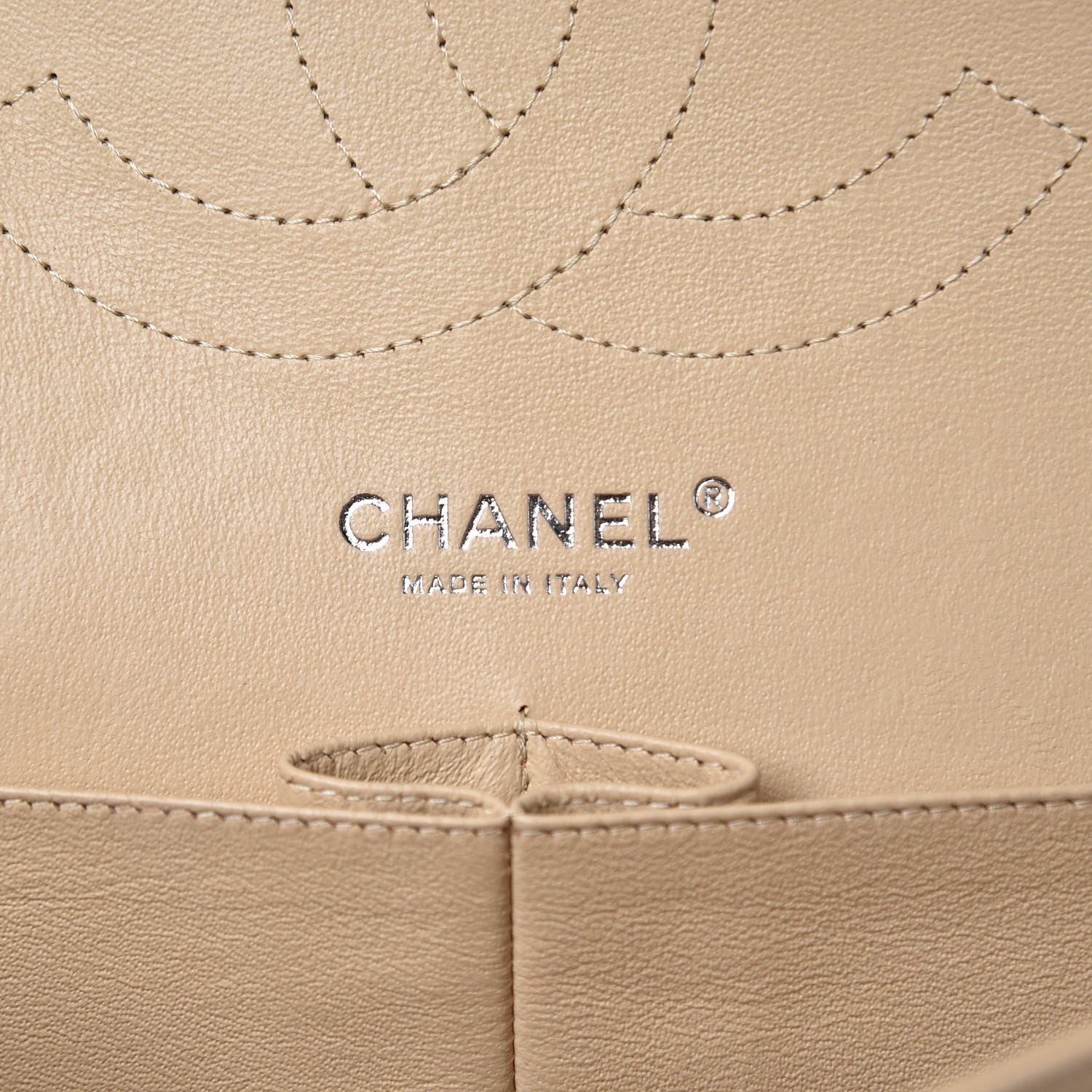 Chanel Caviar Quilted Jumbo Double Flap Beige Clair 6 of 10