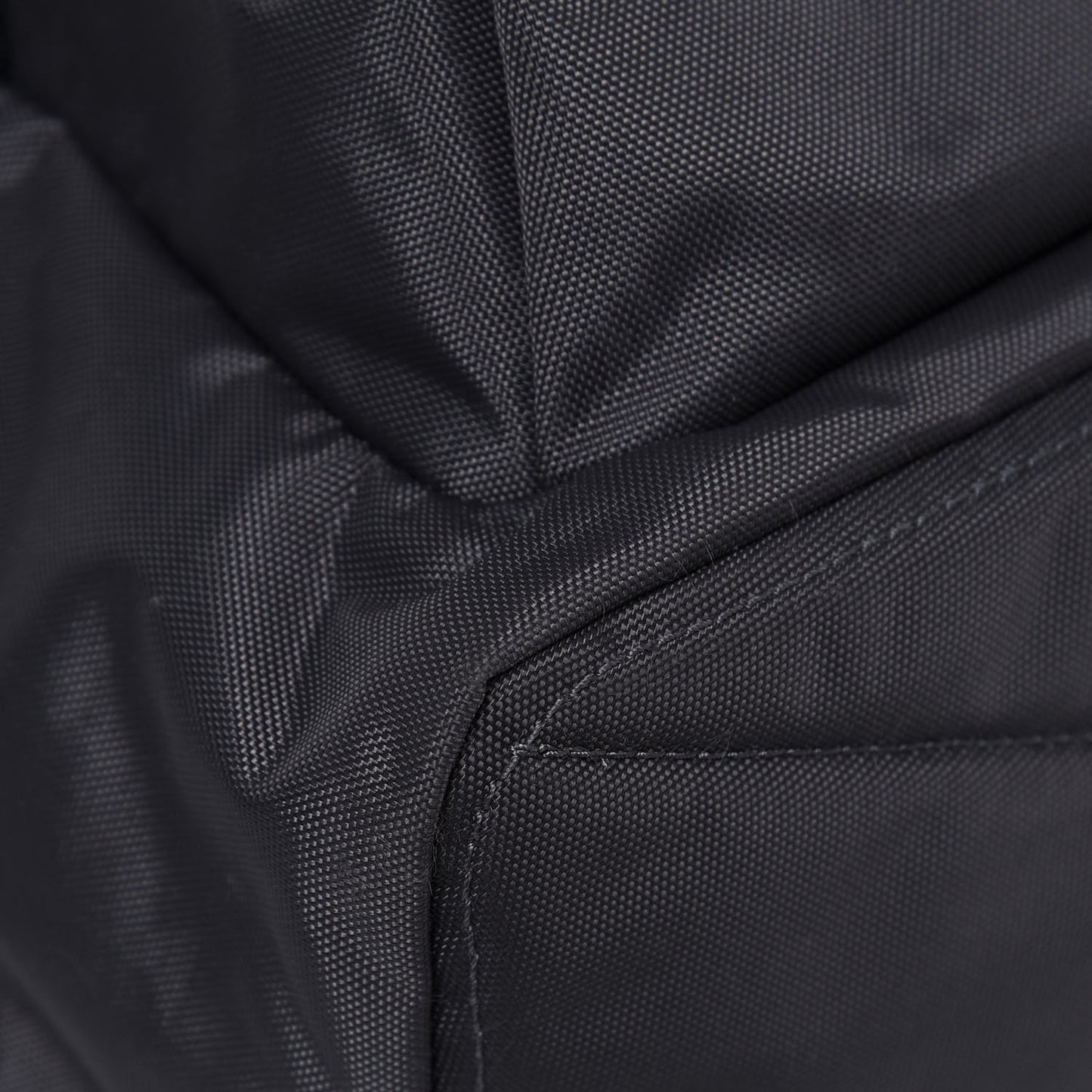 Nylon Biker Backpack Black