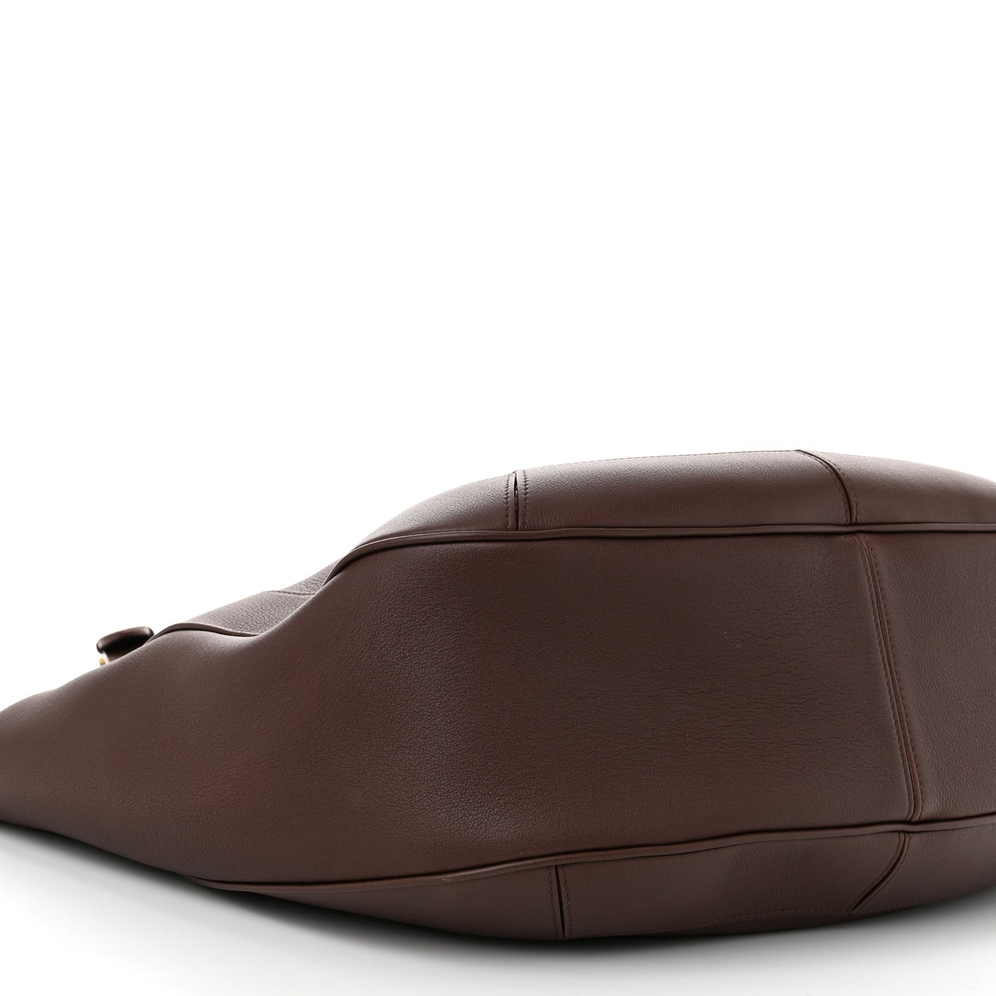 Supple Calfskin Meo Hobo Chestnut