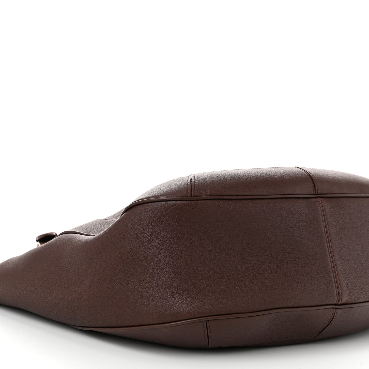 Celine Supple Calfskin Meo Hobo Chestnut 9 of 10