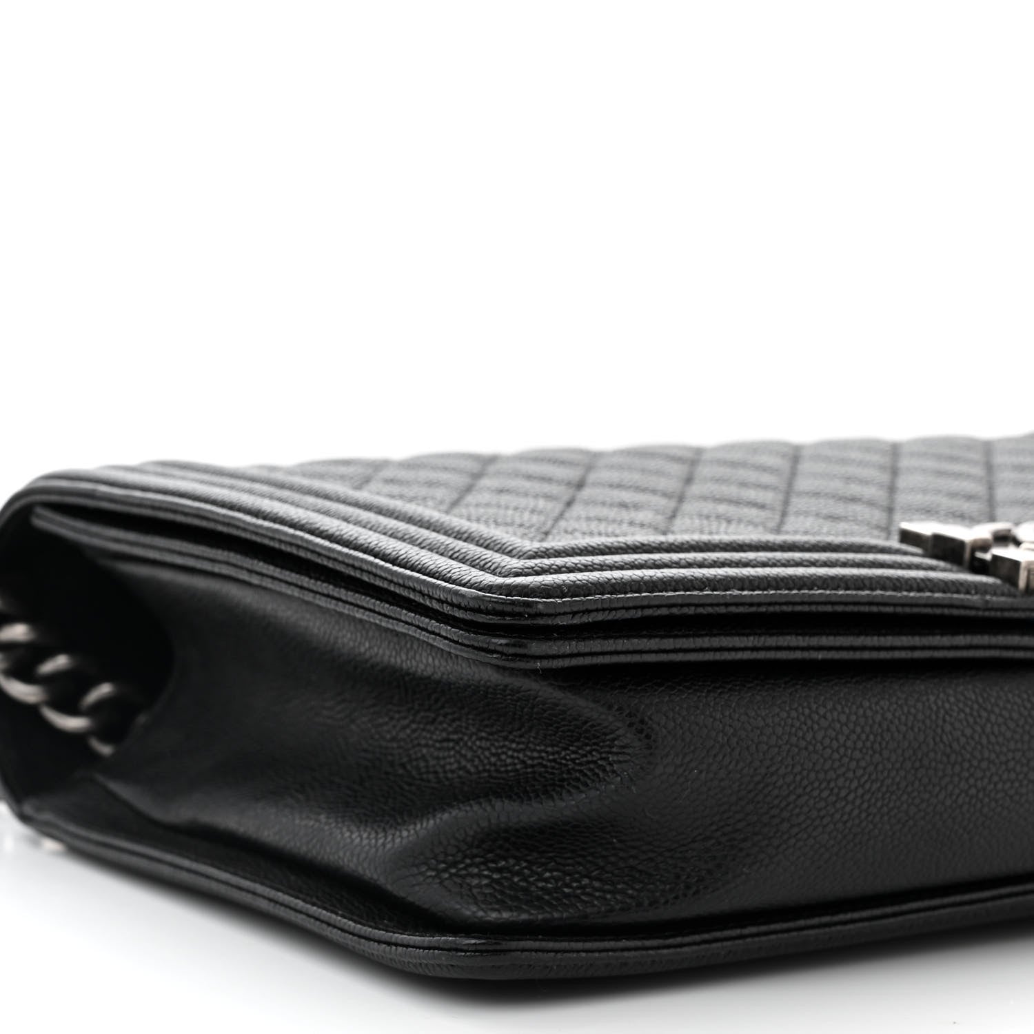 Chanel Caviar Quilted New Medium Boy Flap Black 9 of 11