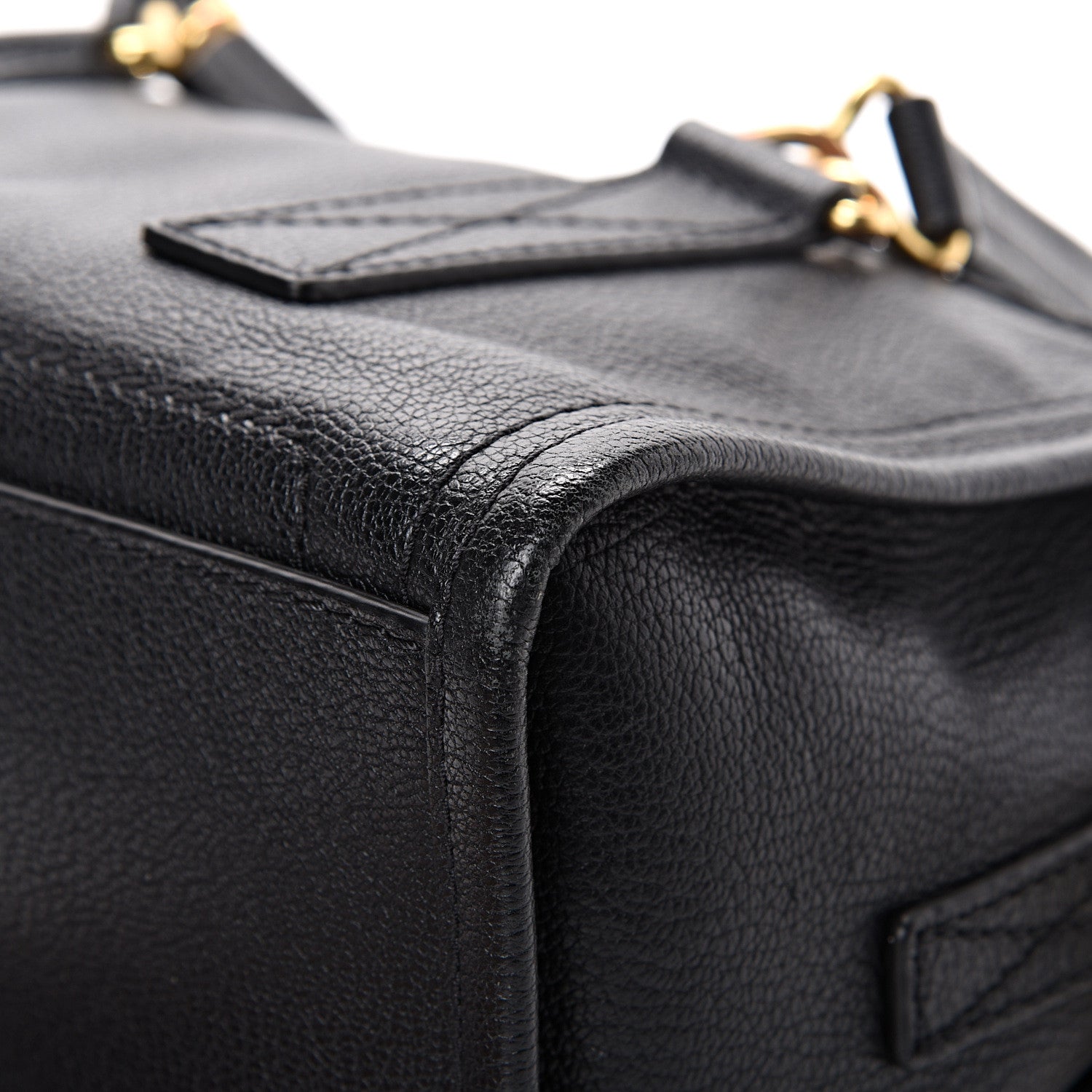 Marc Jacobs Pebbled Calfskin Wellington Satchel Black 10 of 17