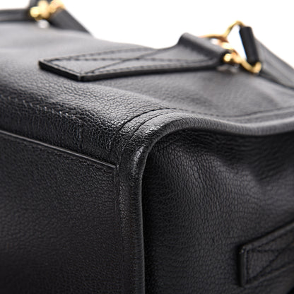 Marc Jacobs Pebbled Calfskin Wellington Satchel Black 10 of 17