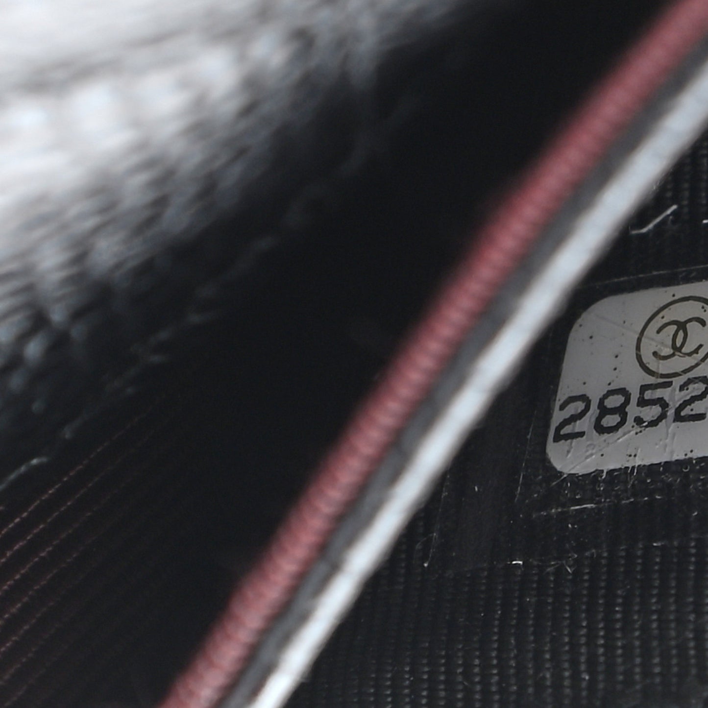 Caviar Quilted Flap Card Holder Wallet Black