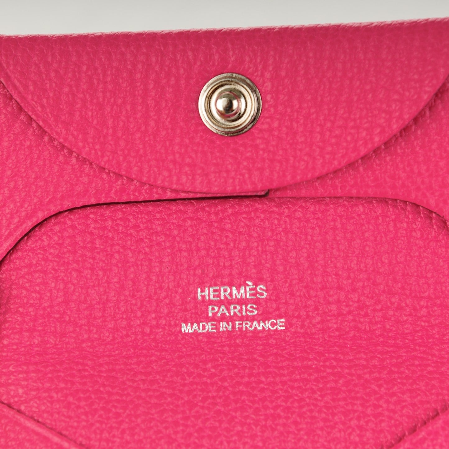 Chevre Mysore Bastia Coin Purse Rose Shocking