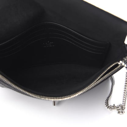 Louis Vuitton Soft Calfskin My Lockme Pochette Black 5 of 11